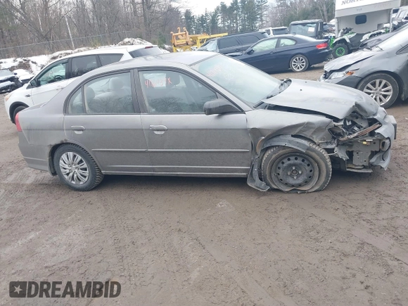2004 Honda Civic LX with VIN 2HGES166X4H533266, listed as a IAAI auction lot 41764334 with 183,262 mi miles. Bid and sale history available at carsss.com. Image 13.