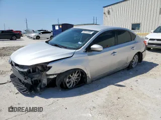 2018 Nissan Sentra SV with VIN 3N1AB7AP7JL619205, listed as a Copart auction lot 52813365 with 117,830 mi miles and Salvage title. Bid and sale history available at DreamBid. Image 1.