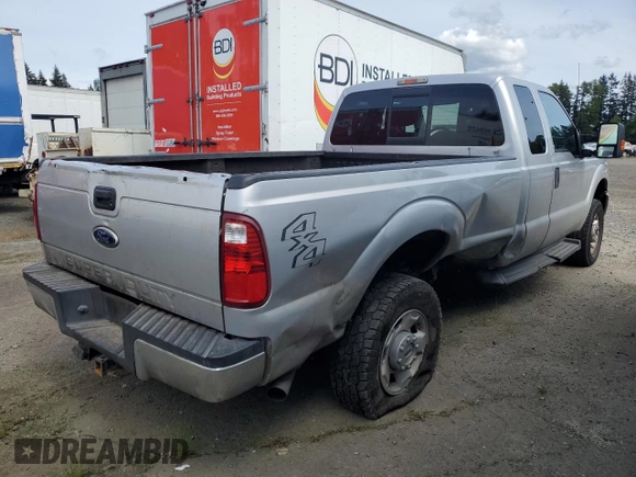 2012 Ford F-250 XL with VIN 1FT7X2B65CEB59000, listed as a Copart auction lot 58310515 with 88,747 mi miles and Salvage title. Bid and sale history available at DreamBid. Image 3.