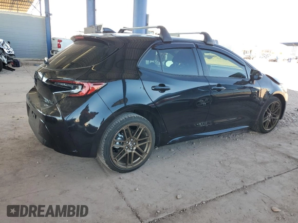 2024 Toyota Corolla SE with VIN JTND4MBE1R3218767, listed as a Copart auction lot 75134184 with 13,440 mi miles and Salvage Title. Bid and sale history available at DreamBid. Image 3.