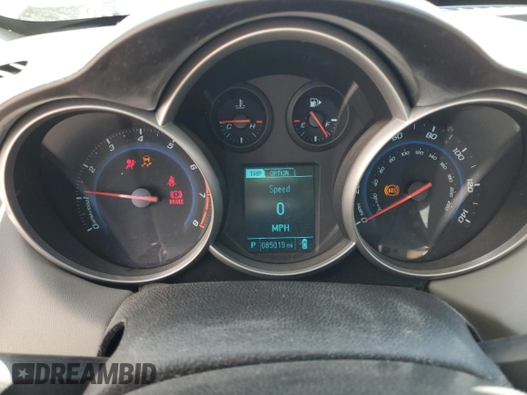 2014 Chevrolet Cruze LS with VIN 1G1PA5SGXE7157643, listed as a Copart auction lot 50549405 with 85,019 mi miles and Salvage Title. Bid and sale history available at carsss.com. Image 9.