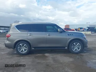 2017 Infiniti QX80 with VIN JN8AZ2NF8H9644800, listed as a IAAI auction lot 41898790 with 129,262 mi miles. Bid and sale history available at carsss.com. Image 13.