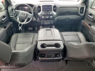 2020 GMC Sierra 1500 Denali with VIN 1GTU9FEL1LZ109497, listed as a Copart auction lot 57228625 with 54,267 mi miles and Salvage title. Bid and sale history available at DreamBid. Image 8.