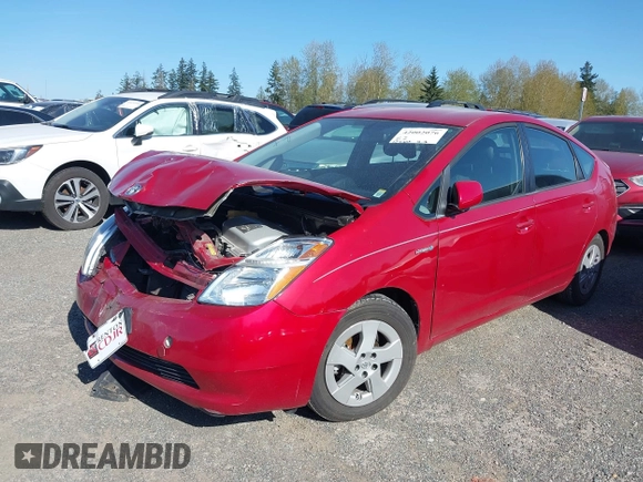 2008 Toyota Prius with VIN JTDKB20U187778635, listed as a IAAI auction lot 42002076 with 108,922 mi miles. Bid and sale history available at carsss.com. Image 2.
