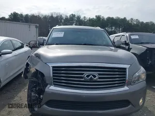 2012 Infiniti QX56 8-passenger with VIN JN8AZ2ND7C9716559, listed as a IAAI auction lot 41465078 with 184,373 mi miles and . Bid and sale history available at DreamBid. Image 12.