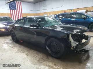 2016 Dodge Charger Police with VIN 2C3CDXKT3GH231390, listed as a Copart auction lot 52726395 with 132,255 mi miles and Clean Title. Bid and sale history available at carsss.com. Image 4.