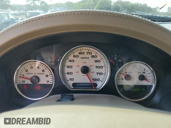 2004 Ford F-150 XLT with VIN 1FTPX14504NC11259, listed as a Copart auction lot 59987405 with 160,888 mi miles and Salvage title. Bid and sale history available at DreamBid. Image 9.