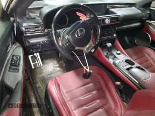 2017 Lexus RC 350 with VIN JTHSE5BC1H5007826, listed as a Copart auction lot 85651624 with 76,539 mi miles and Salvage title. Bid and sale history available at DreamBid. Image 8.