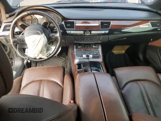 2012 Audi A8 с VIN WAURVAFD2CN017296, выставлен на аукционе Copart как лот 58752005 с пробегом Не указан миль и Чистый • Clean title. История ставок и продаж доступна на DreamBid. Изображение 8.