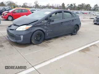 2015 Toyota Prius Four with VIN JTDKN3DU8F0433115, listed as a IAAI auction lot 40888177 with Not Provided miles and . Bid and sale history available at DreamBid. Image 2.
