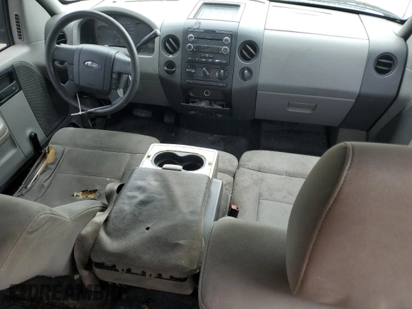 2005 Ford F-150 STX with VIN 1FTRX12W45NA13550, listed as a Copart auction lot 53623105 with 283,351 mi miles and Salvage title. Bid and sale history available at DreamBid. Image 8.