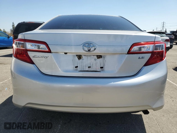 2014 Toyota Camry L with VIN 4T4BF1FK6ER421549, listed as a Copart auction lot 54618145 with 34,043 mi miles and Salvage Title. Bid and sale history available at DreamBid. Image 6.
