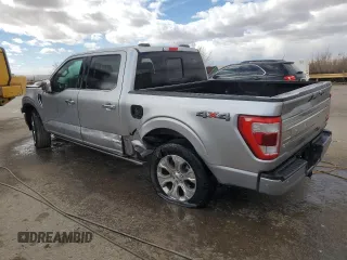 2023 Ford F-150 XL with VIN 1FTFW1E50PFC07580, listed as a Copart auction lot 45456725 with 32,025 mi miles and Salvage Title. Bid and sale history available at carsss.com. Image 2.