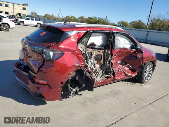 2024 Buick Encore GX Avenir with VIN KL4AMFSL3RB058327, listed as a Copart auction lot 81272264 with 5,648 mi miles and Salvage title. Bid and sale history available at DreamBid. Image 3.