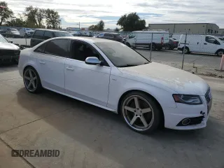 2012 Audi S4 Prestige with VIN WAUKGAFL3CA092650, listed as a Copart auction lot 78747904 with Not Provided miles and Clean Title. Bid and sale history available at carsss.com. Image 4.