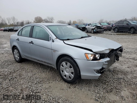2009 Mitsubishi Lancer DE with VIN JA3AU16UX9U000388, listed as a Copart auction lot 81074024 with 186,003 mi miles and Salvage Title. Bid and sale history available at carsss.com. Image 4.