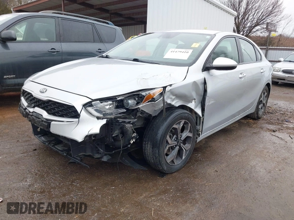 2019 Kia Forte LXS with VIN 3KPF24AD8KE075892, listed as a IAAI auction lot 41479410 with 106,609 mi miles. Bid and sale history available at carsss.com. Image 17.