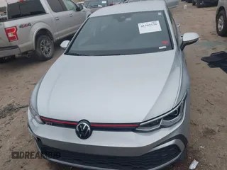 2023 Volkswagen Golf GTI S with VIN WVWGA7CD1PW177442, listed as a IAAI auction lot 41569136 with 35,713 mi miles. Bid and sale history available at carsss.com. Image 6.
