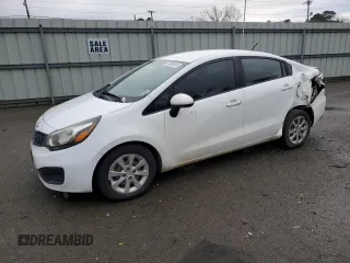2016 Kia Rio LX with VIN KNADM4A35G6621955, listed as a Copart auction lot 47603935 with 73,766 mi miles and Salvage Title. Bid and sale history available at carsss.com. Image 1.