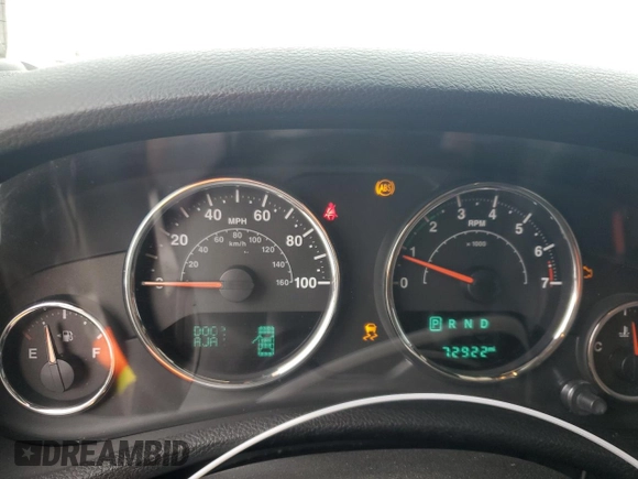 2018 Jeep Wrangler JK Unlimited Sahara with VIN 1C4BJWEG2JL898583, listed as a Copart auction lot 41804435 with 72,922 mi miles and Salvage Title. Bid and sale history available at carsss.com. Image 9.