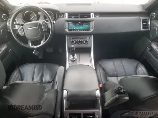 2017 Land Rover Range Rover Sport HSE with VIN SALWR2FVXHA682558, listed as a Copart auction lot 48928275 with 169,009 mi miles and Salvage title. Bid and sale history available at DreamBid. Image 8.