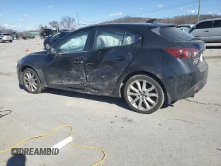 2014 Mazda 3 S Touring with VIN JM1BM1L32E1193813, listed as a Copart auction lot 46899755 with 137,707 mi miles and Salvage Title. Bid and sale history available at DreamBid. Image 2.