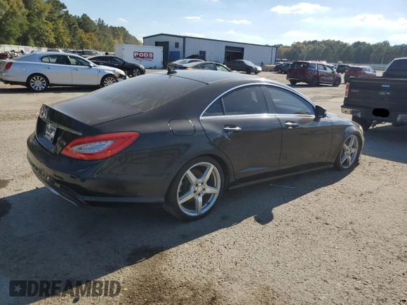 2013 Mercedes-Benz CLS-Class CLS 550 with VIN WDDLJ7DB9DA062842, listed as a Copart auction lot 77149734 with 136,221 mi miles and Clean Title. Bid and sale history available at carsss.com. Image 3.