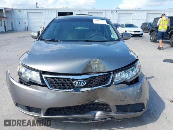 2012 Kia Forte EX with VIN KNAFU4A23C5546964, listed as a IAAI auction lot 42006549 with 43,027 mi miles. Bid and sale history available at carsss.com. Image 12.