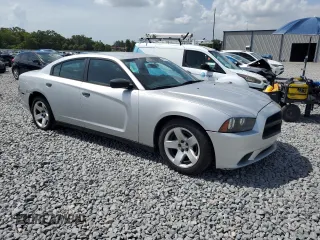2013 Dodge Charger Police with VIN 2C3CDXAT0DH642632, listed as a Copart auction lot 60672165 with 170,190 mi miles and Clean title. Bid and sale history available at DreamBid. Image 4.