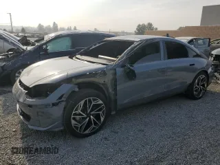 2023 Hyundai IONIQ 6 Limited with VIN KMHM54AA0PA036207, listed as a Copart auction lot 86323444 with 48,498 mi miles and Salvage Title. Bid and sale history available at carsss.com. Image 1.