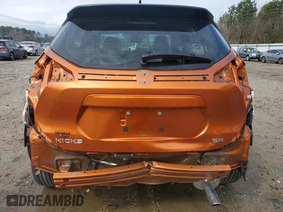 2021 Nissan Kicks SR with VIN 3N1CP5DV8ML559898, listed as a Copart auction lot 48545595 with 31,822 mi miles and Salvage Title. Bid and sale history available at DreamBid. Image 6.