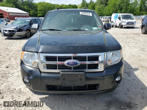 2011 Ford Escape XLT with VIN 1FMCU9DGXBKA90337, listed as a Copart auction lot 56063355 with 122,956 mi miles and Non repairable. Bid and sale history available at DreamBid. Image 5.