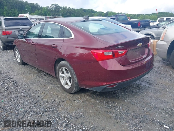 2016 Chevrolet Malibu LS z VIN 1G1ZB5ST8GF236255, wystawiony jako IAAI lot #42246635 z przebiegiem 119 942 mil mil oraz . Historia ofert i sprzedaży dostępna na DreamBid. Obrazek 3.
