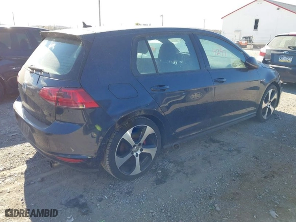 2016 Volkswagen Golf GTI SE with VIN 3VW4T7AU4GM036765, listed as a IAAI auction lot 40674297 with 199,583 mi miles. Bid and sale history available at carsss.com. Image 4.