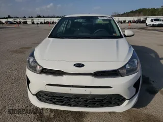 2021 Kia Rio LX with VIN 3KPA24AD6ME420396, listed as a Copart auction lot 46121885 with 53,484 mi miles and Salvage Title. Bid and sale history available at carsss.com. Image 5.