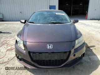 2013 Honda CR-Z with VIN JHMZF1D44DS003629, listed as a Copart auction lot 56819425 with 81,262 mi miles and Salvage title. Bid and sale history available at DreamBid. Image 5.