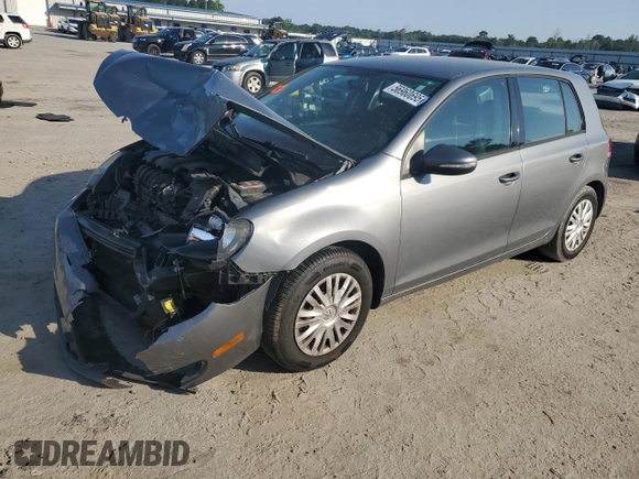 2011 Volkswagen Golf with VIN WVWDA7AJ1BW261006, listed as a Copart auction lot 56960695 with Not provided miles and Salvage title. Bid and sale history available at DreamBid. Image 1.