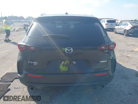 2023 Mazda CX-50 S Premium Plus with VIN 7MMVABEM1PN141344, listed as a IAAI auction lot 41473823 with 12,120 mi miles and . Bid and sale history available at DreamBid. Image 16.