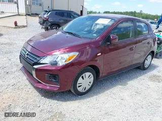 2024 Mitsubishi Mirage ES with VIN ML32AUHJ3RH028872, listed as a IAAI auction lot 42012440 with 11,110 mi miles. Bid and sale history available at carsss.com. Image 17.