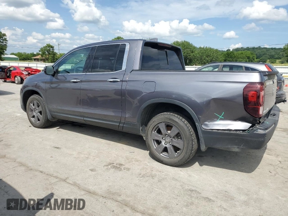 2020 Honda Ridgeline RTL-E with VIN 5FPYK3F77LB012808, listed as a Copart auction lot 60014575 with 85,280 mi miles and Salvage title. Bid and sale history available at DreamBid. Image 2.