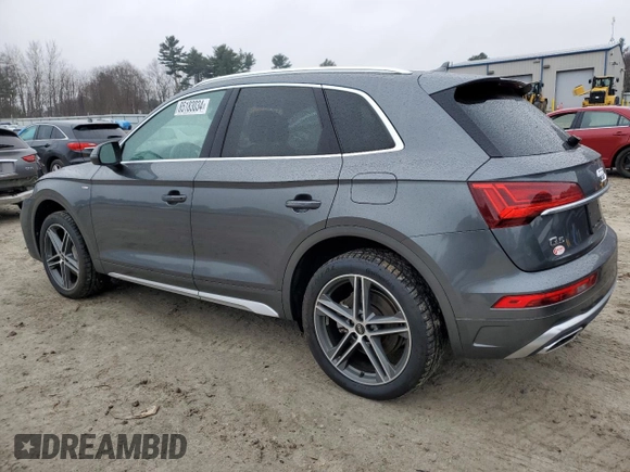 2021 Audi Q5 Premium Plus with VIN WA1E2AFY2M2125640, listed as a Copart auction lot 85183034 with 64,290 mi miles and Salvage Title. Bid and sale history available at carsss.com. Image 2.