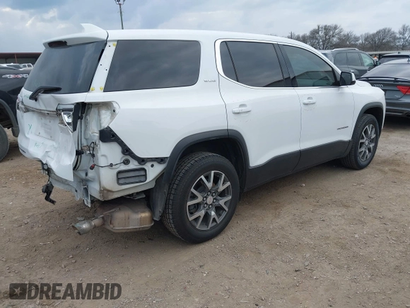 2021 GMC Acadia SLE z VIN 1GKKNKLA3MZ218806, wystawiony jako IAAI lot #41685932 z przebiegiem 82 021 mil mil oraz . Historia ofert i sprzedaży dostępna na DreamBid. Obrazek 4.