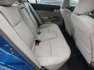 2014 Honda Civic EX with VIN 2HGFB2F81EH551281, listed as a Copart auction lot 52995925 with 160,180 mi miles and Clean Title. Bid and sale history available at carsss.com. Image 10.