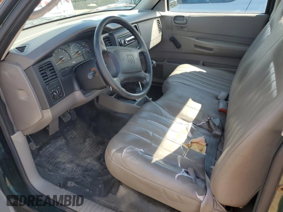2001 Dodge Dakota with VIN 1B7FL26P21S233496, listed as a Copart auction lot 48014635 with 106,852 mi miles and Clean Title. Bid and sale history available at carsss.com. Image 7.