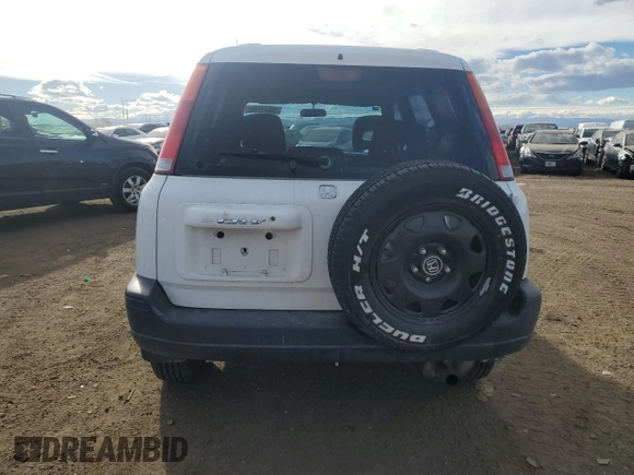 2001 Honda CR-V LX with VIN JHLRD28441S013857, listed as a Copart auction lot 46674145 with 204,227 mi miles and Salvage Title. Bid and sale history available at carsss.com. Image 6.