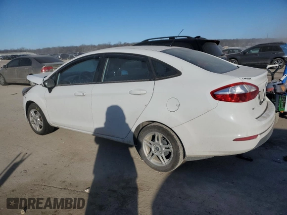2019 Ford Fiesta SE with VIN 3FADP4BJ3KM132377, listed as a Copart auction lot 89358005 with 40,042 mi miles and Salvage Title. Bid and sale history available at carsss.com. Image 2.