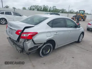 2019 Nissan Sentra S with VIN 3N1AB7APXKY421545, listed as a IAAI auction lot 41952926 with 81,856 mi miles. Bid and sale history available at carsss.com. Image 4.