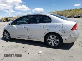 2008 Honda Civic LX with VIN JHMFA16568S001202, listed as a Copart auction lot 54562225 with 117,344 mi miles and Salvage Title. Bid and sale history available at DreamBid. Image 2.