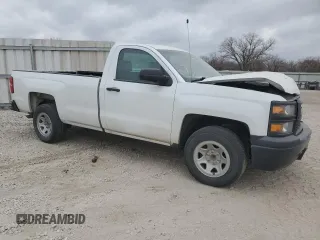 2015 Chevrolet Silverado 1500 Work Truck with VIN 1GCNCPEH7FZ353229, listed as a Copart auction lot 82878634 with 176,482 mi miles and Salvage Title. Bid and sale history available at DreamBid. Image 4.