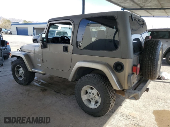 2003 Jeep Wrangler Sahara with VIN 1J4FA59S83P303347, listed as a Copart auction lot 51811755 with 145,640 mi miles and Clean title. Bid and sale history available at DreamBid. Image 2.